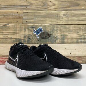 Nike React Infinity Run Flyknit 2 Athletic Running Sneakers Men’s Size 13 Black
